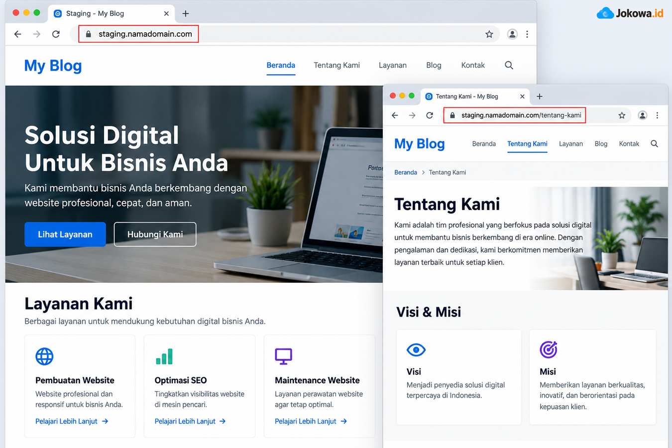 Lakukan Pengujian Sebelum Mengubah DNS