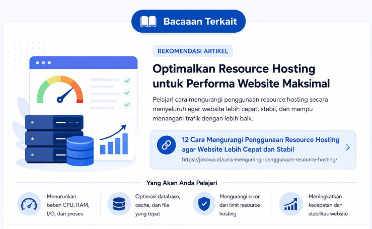 Optimalkan Database WordPress