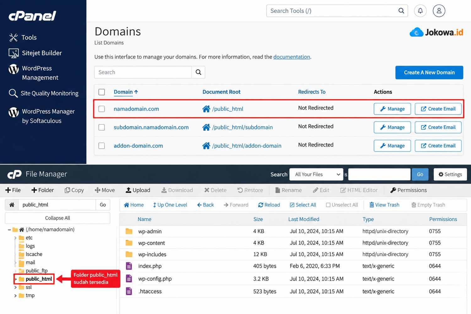 Pastikan Hosting Baru Sudah Siap