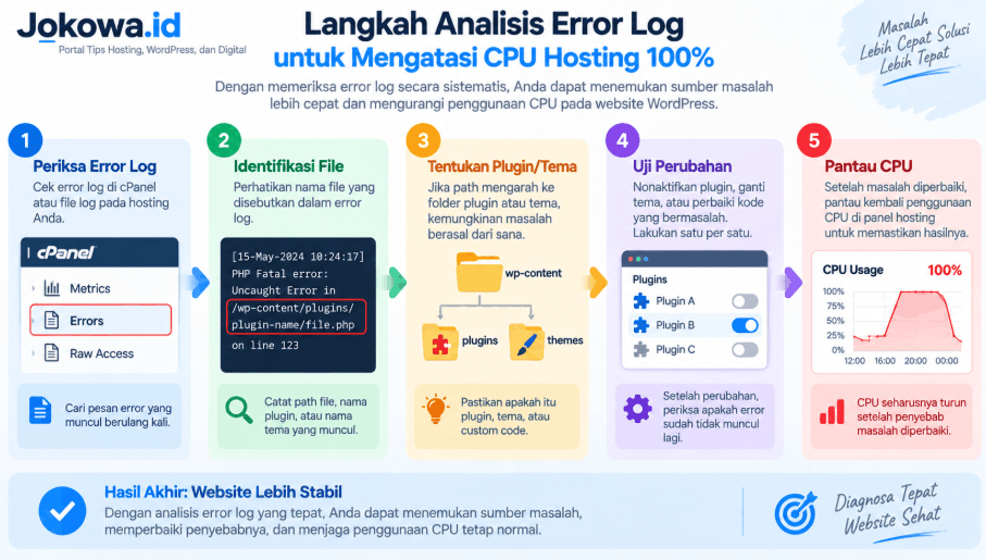 Periksa Error Log