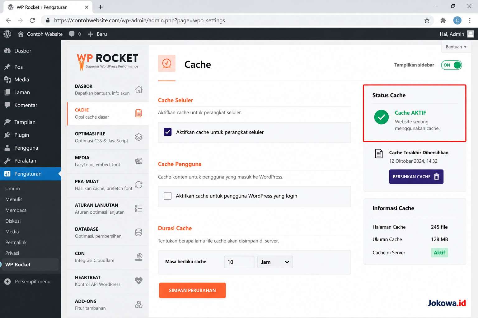 Bedakan Plugin Berat dengan Masalah Cache