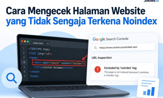 Cara Mengecek Halaman Website yang Tidak Sengaja Terkena Noindex