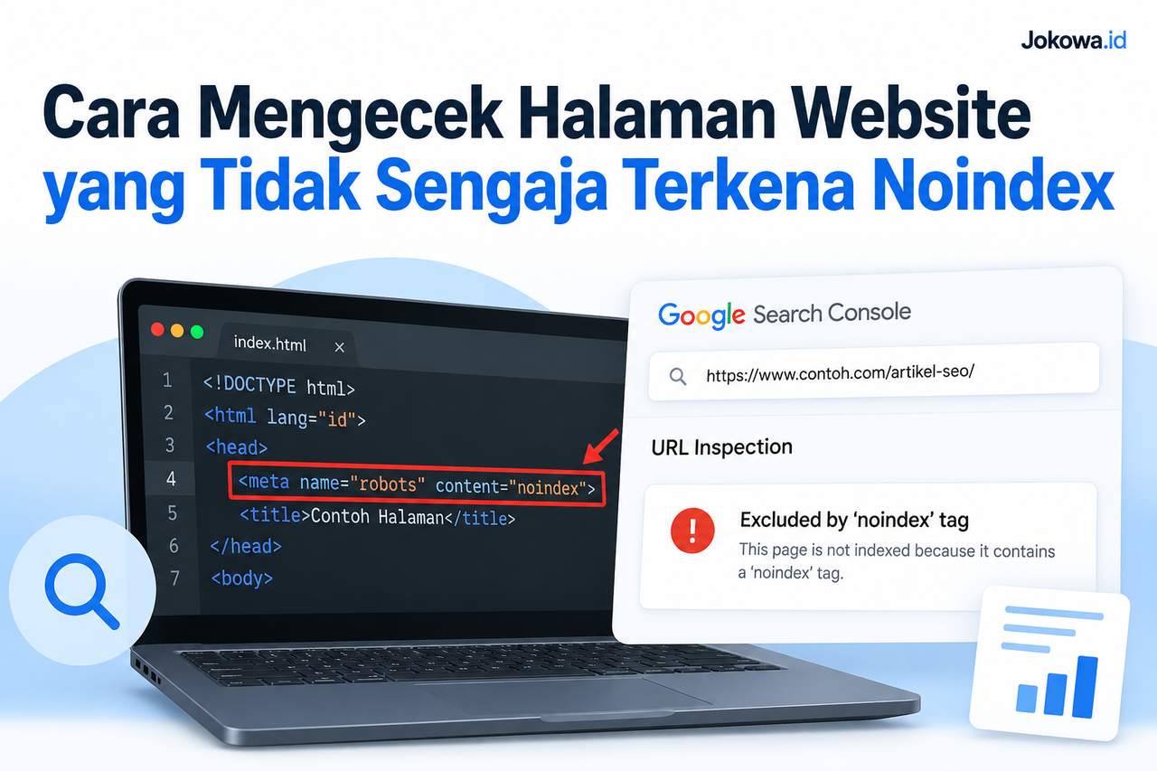 Cara Mengecek Halaman Website yang Tidak Sengaja Terkena Noindex
