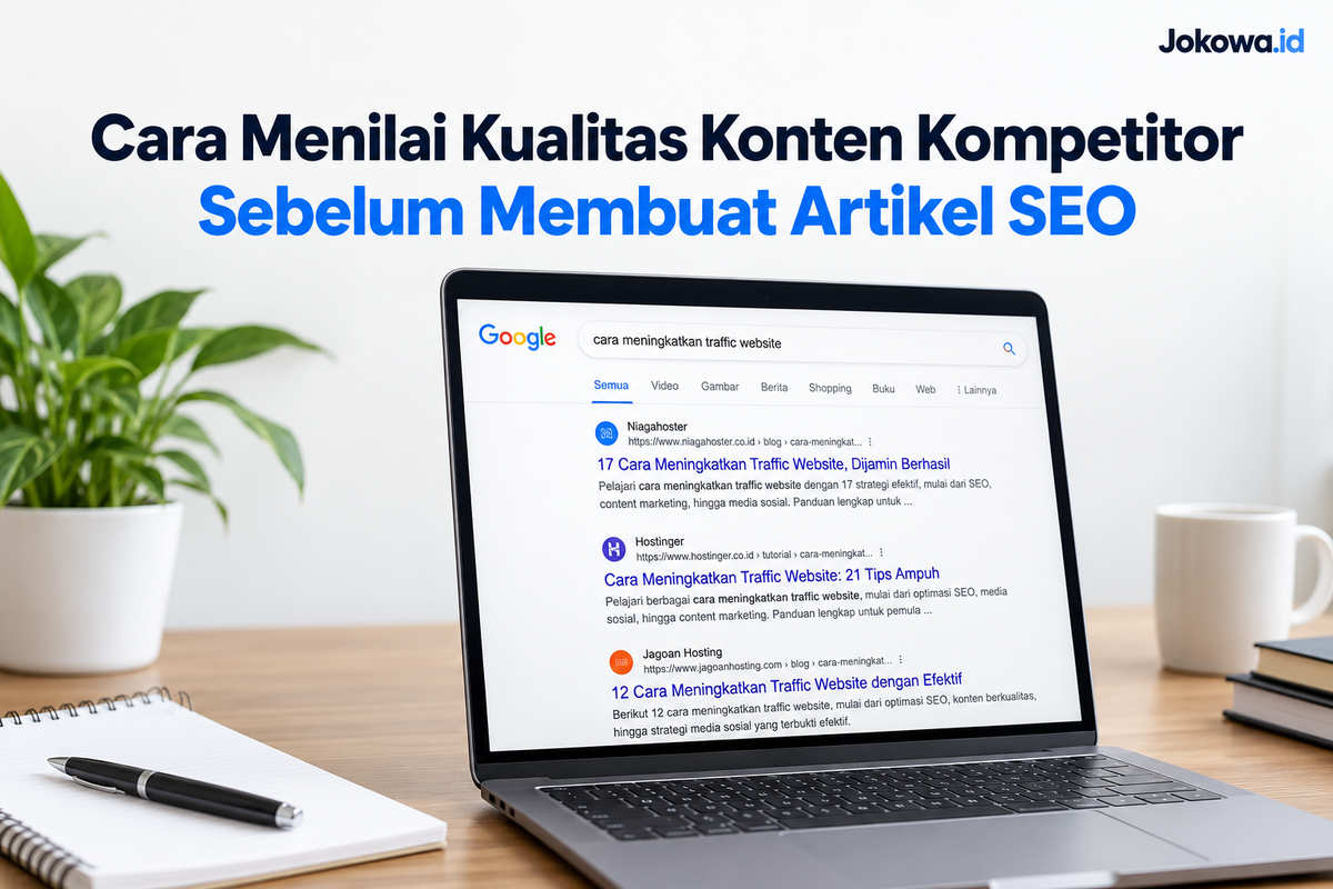 Cara Menilai Kualitas Konten Kompetitor Sebelum Membuat Artikel SEO